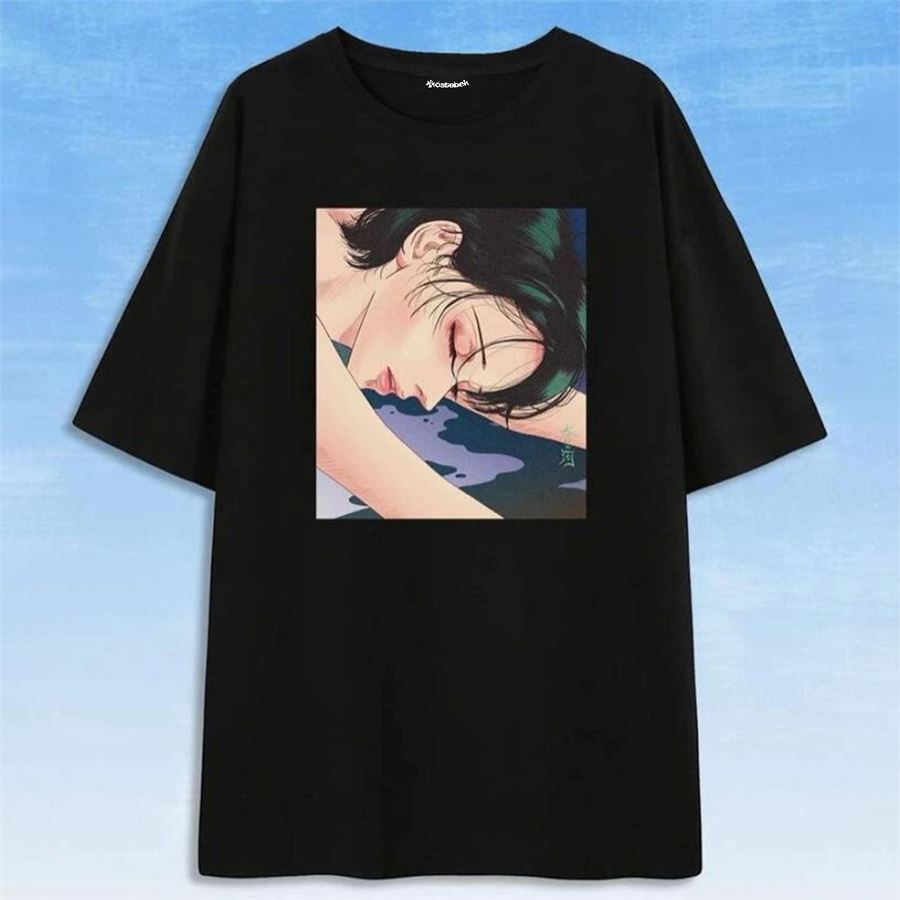 Siyah Anime Black Stones - Nana Osaki - Square Frame (Unisex) T-Shirt
