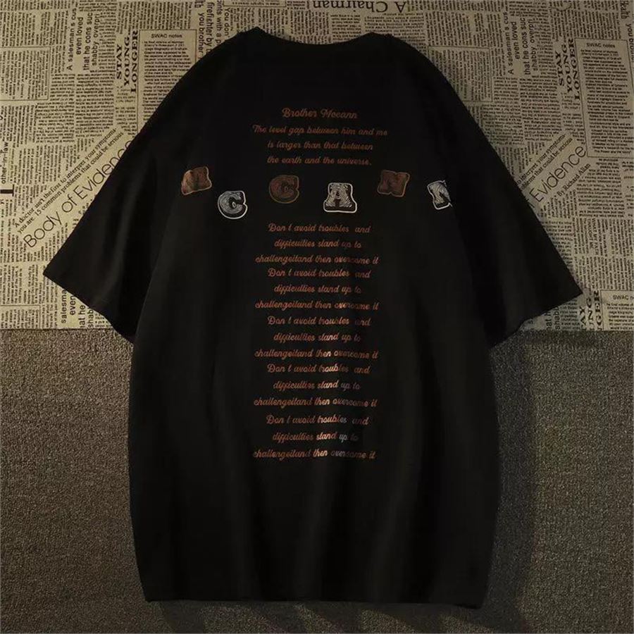 Siyah Brother McCann (Unisex) T-Shirt