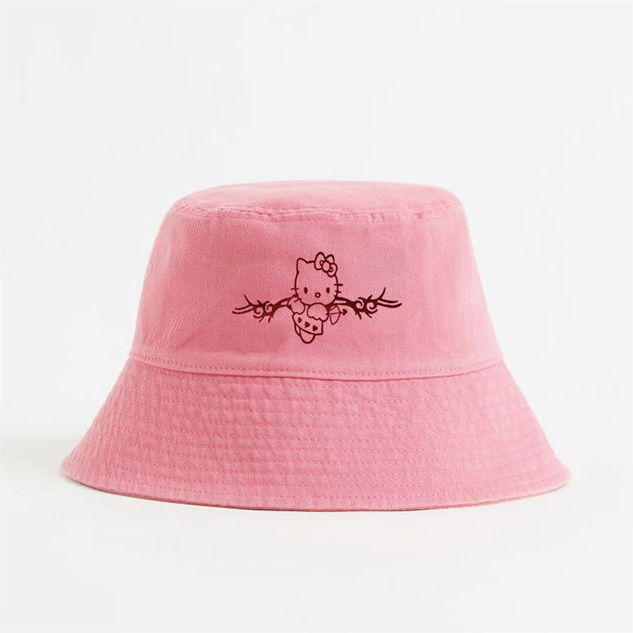 Pembe Hello Kitty Eros Bucket Şapka
