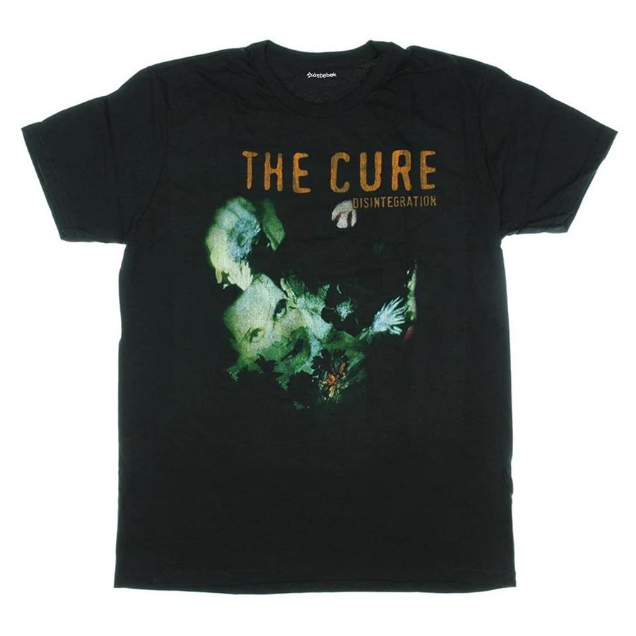 Siyah The Cure - Disintegration (Unisex) T-Shirt
