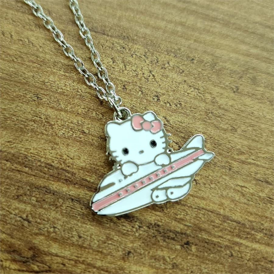Hello Kitty Plane Kolye