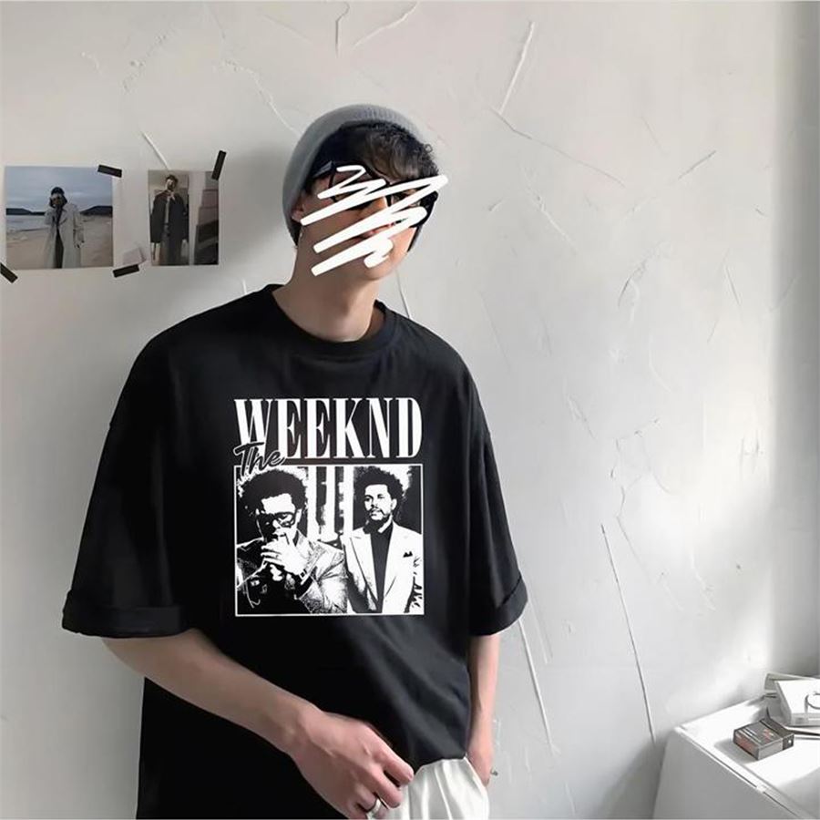 Siyah The Weekend - Portraiture (Unisex) T-Shirt