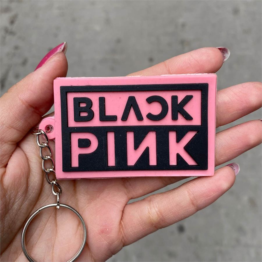K-Pop - Black Pink Logo Anahtarlık