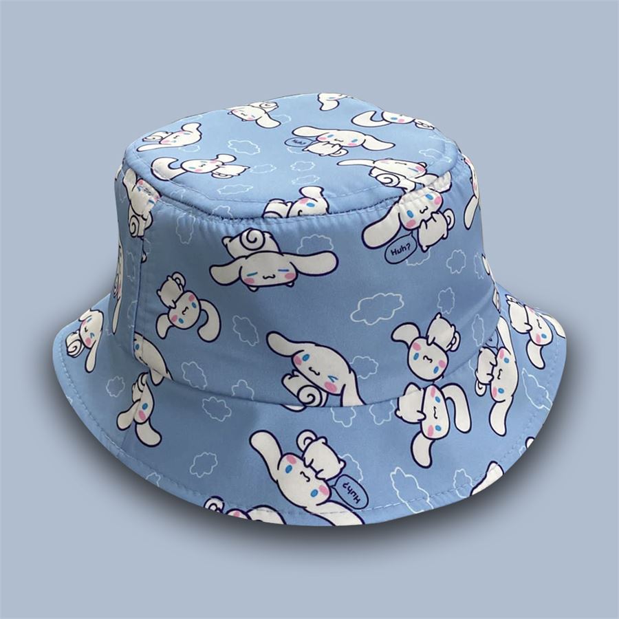 Mavi Anime Fantasy Magic Sanrio: Cinnamoroll Kolaj Bucket Şapka