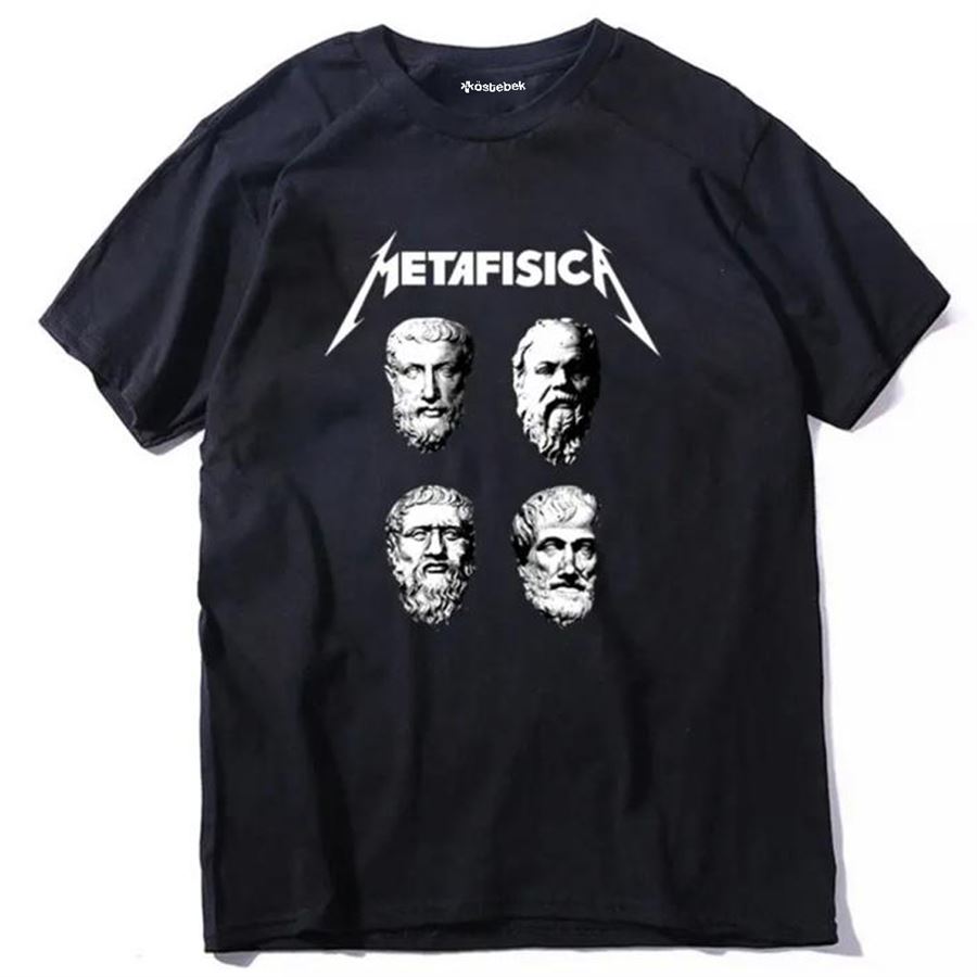 Siyah Metallica - Davids Metafisica (Unisex) T-Shirt