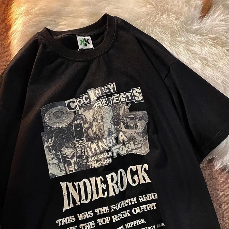 Siyah Indie Rock I'm Not A Fool (Unisex) T-Shirt