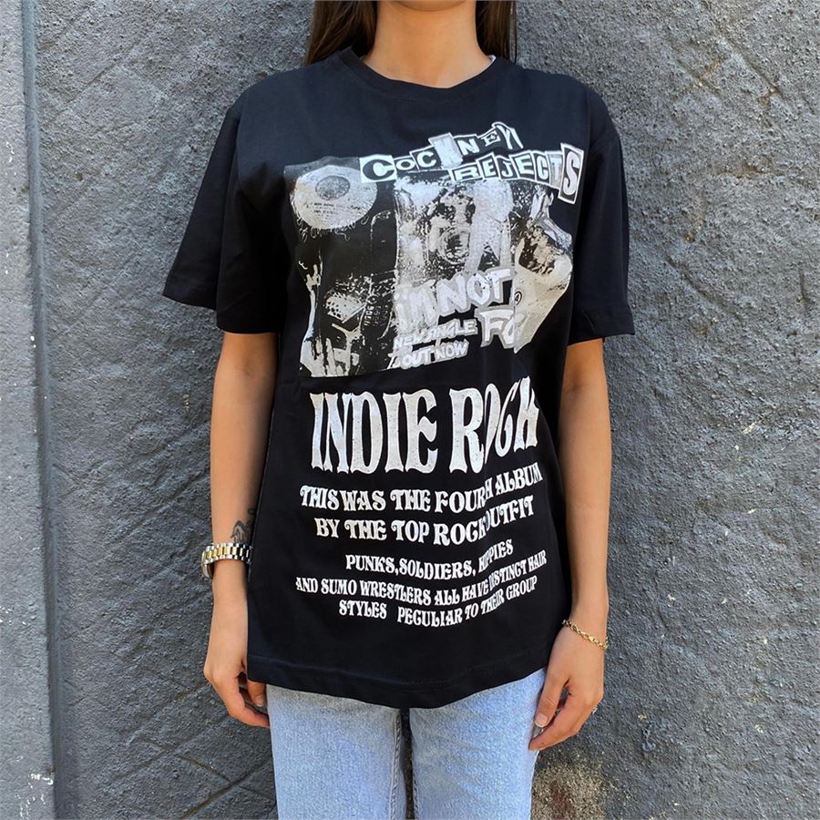 Siyah Indie Rock I'm Not A Fool (Unisex) T-Shirt