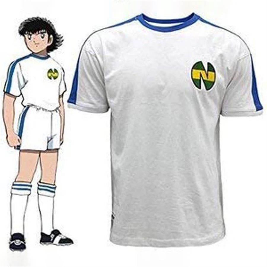 Beyaz Anime Captain Tsubasa Jersey (Unisex) T-Shirt