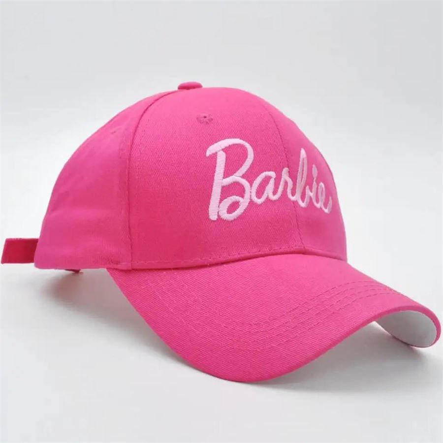 Fuşya Barbie Logo Şapka