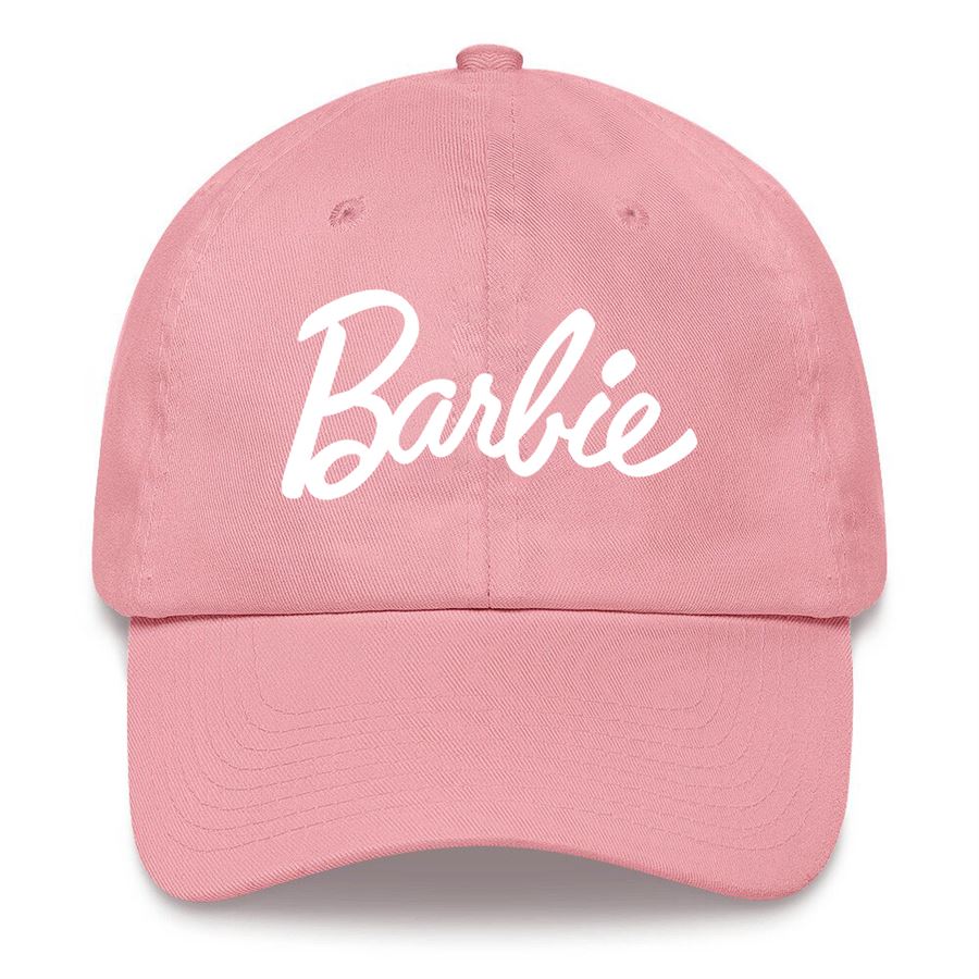 Toz Pembe Barbie Logo Şapka