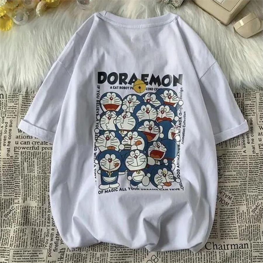 Beyaz Anime Doraemon - All Your Dream (Unisex) T-Shirt