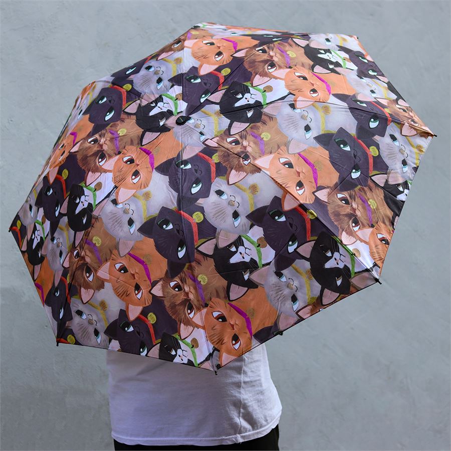 Kedi Kolaj Şemsiye