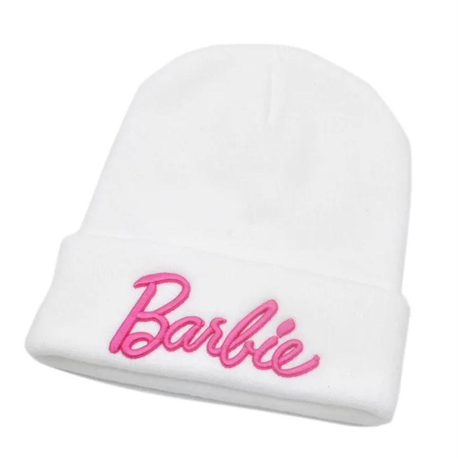 Beyaz Barbie Logo Bere