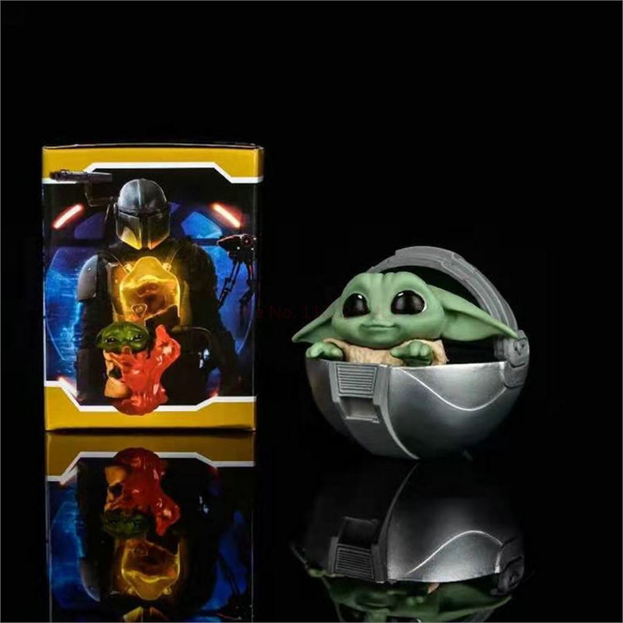 Star Wars : Baby Yoda Grogu - Cradle Basket Figür