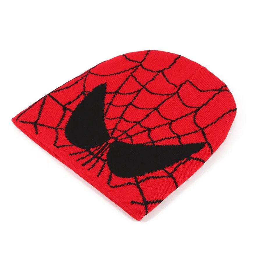 Kırmızı Spider-Man Face Bere 