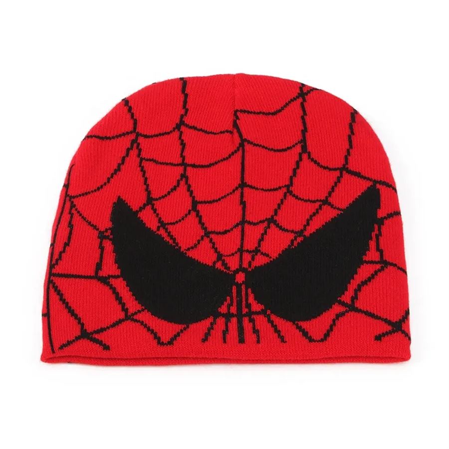Kırmızı Spider-Man Face Bere 