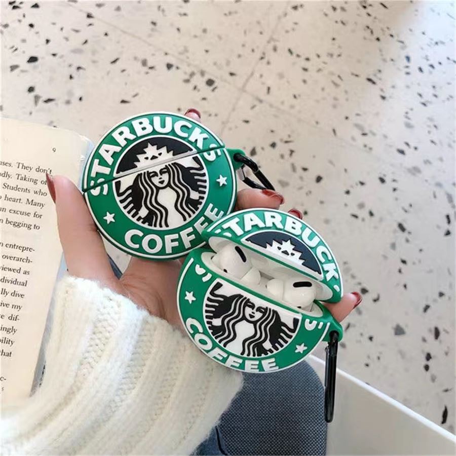 Yeni Starbucks Logo Yuvarlak Airpod Kılıf