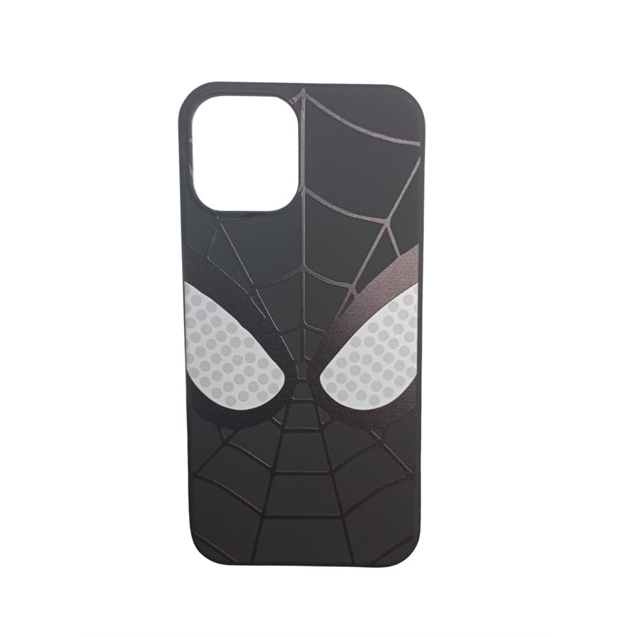 Siyah Spider-Man iPhone Telefon Kılıfları