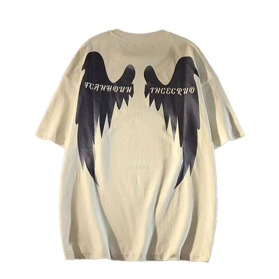 Ekru Angel Wings Fcanhoun Incecruo Unisex T-shirt 