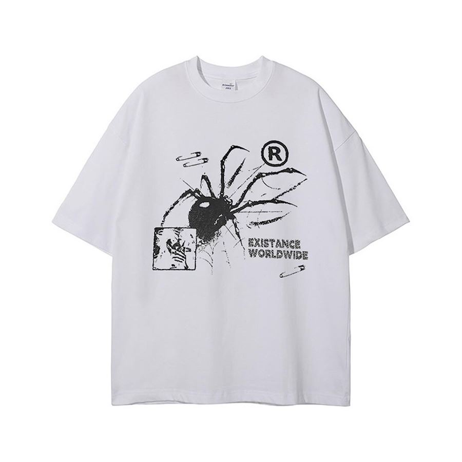 Beyaz Black Widow Existance Worldwide Unisex T-Shirt