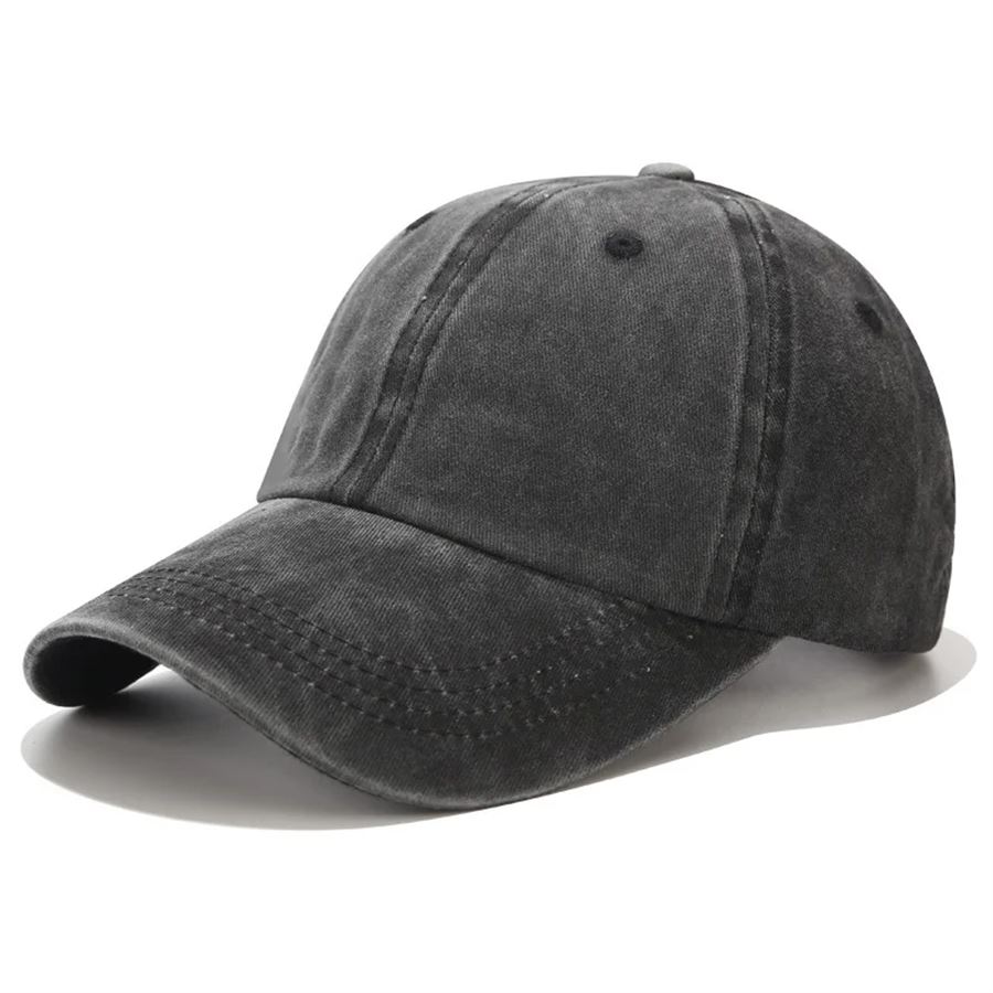 Vintage Yıkamalı Kumaş Eskitme Şapka